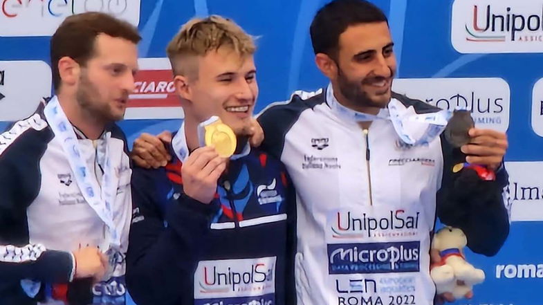 Europei, il calabrese Giovanni Tocci conquista il bronzo nei tuffi dal trampolino 1 metro 