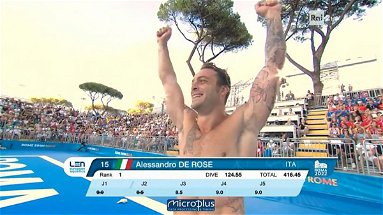 Il calabrese Alessandro De Rose è medaglia di bronzo agli europei di nuoto