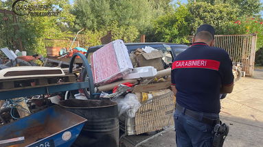 Viola i sigilli della sua officina: denunciato un 51enne colto sul fatto dai carabinieri forestali