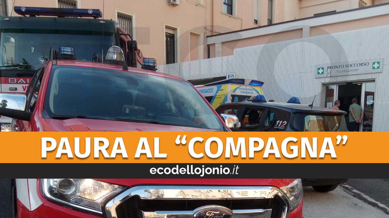 Va in escandescenza e dà fuoco ad un letto del Pronto soccorso: fiamme e paura