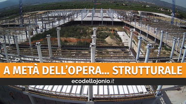 I cantieri del nuovo ospedale macinano lavoro: «Entro fine 2022 sarà completato l’intero scheletrato» - FOTO