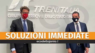 Treni, Occhiuto «sterilizza» il prezzo dei biglietti e per l'alto Jonio promette «più treni dal 2023»