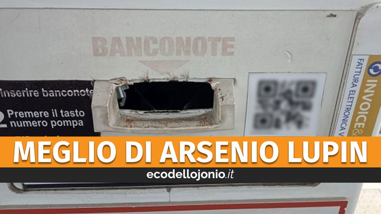 Risucchiati i soldi da un self service di carburante a Trebisacce. È una tattica inedita