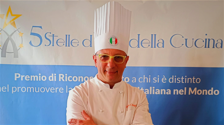 Anche allo Chef Fabio Cinque il “Premio 5 stelle d’oro della cucina 2022”. I suoi piatti fanno sognare 