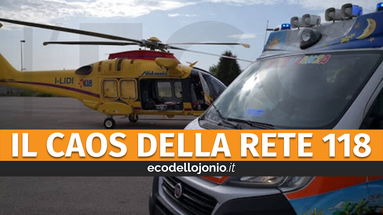 Sul territorio ambulanze 118 senza medici a bordo, elicotteri (vuoti) che vanno e vengono e sprechi a iosa