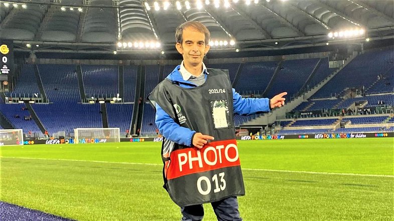 Pasquale Golia, il giornalista di Cassano a bordo campo nel Mondiale di Calcio in Quatar