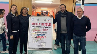 Volley in Tour fa tappa all’Istituto Tieri di Co-Ro