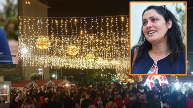 Luminarie natalizie (ancora) a gennaio? i dubbi della Olivo: «Chissà cosa c'è veramente dietro»