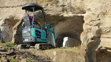 Co-Ro, partiti i lavori di riqualificazione delle grotte di Sant'Anna e Pente