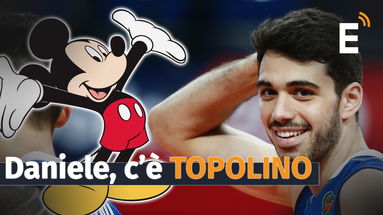 Il “Peter Pan della Pallavolo” Daniele Lavia protagonista sulle pagine di Topolino 