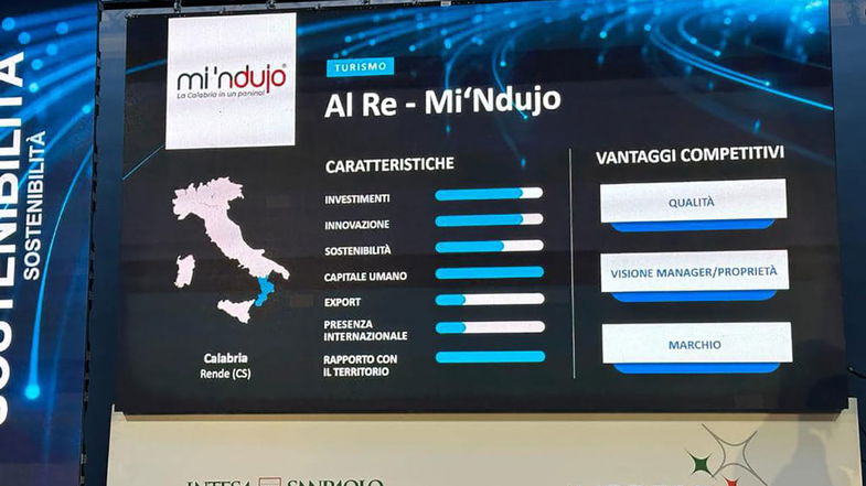 Mi’ndujo è la migliore impresa del centro sud Italia. Ieri la premiazione 