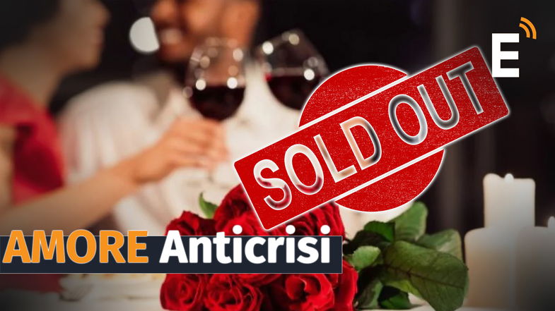 A San Valentino un ristorante è per sempre: stasera sold out per la festa degli innamorati