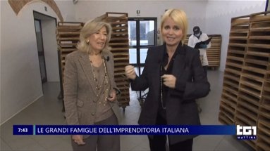 Il Tg1 a Co-Ro per raccontare Amarelli «una delle grandi famiglie dell’imprenditoria italiana»