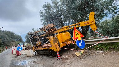Longobucco, avviate le indagini geologiche per iniziare i lavori di messa in sicurezza della strada S.177