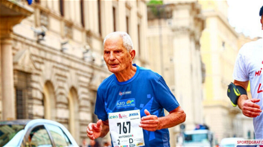 Antonio Rao fa il record del mondo over 90 alla maratona Acea Run Rome