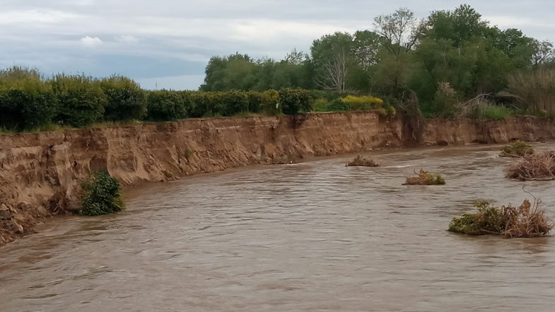 Rischio esondazione fiume Crati: richiesta di lavori urgenti