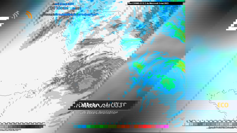 ULTIMI AGGIORNAMENTI - Attesi altri accumuli di pioggia di forte intensità nella Sila greca e versante jonico