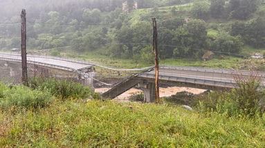 Fillea Cgil e Fenal Uil sul crollo del viadotto: «Adesso si accertino, con urgenza e solerzia, tutte le responsabilità»