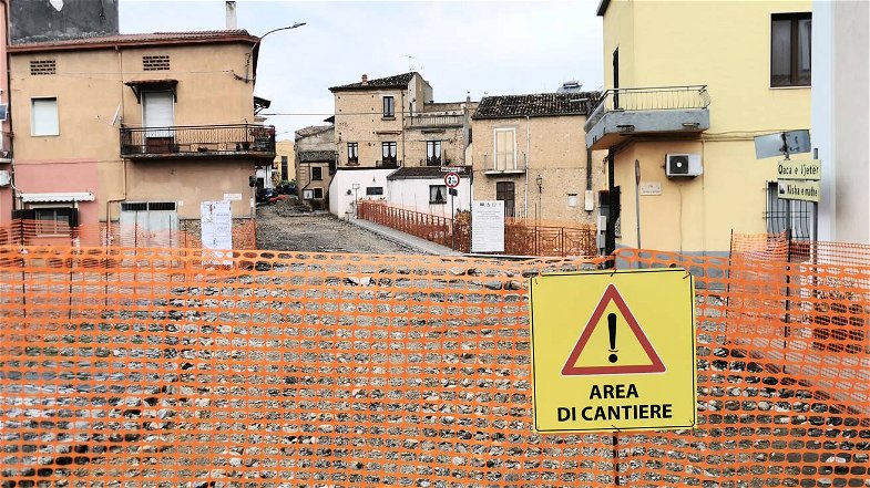 Spezzano Albanese: lavori di restyling nel centro storico