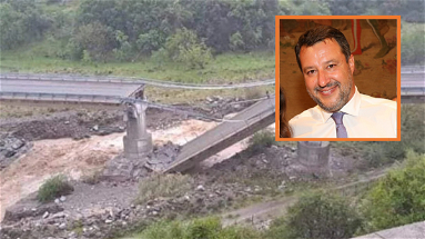 Crollo ponte Sila-Mare, il Ministro Salvini incontrerà venerdì prossimo il sindaco di Longobucco