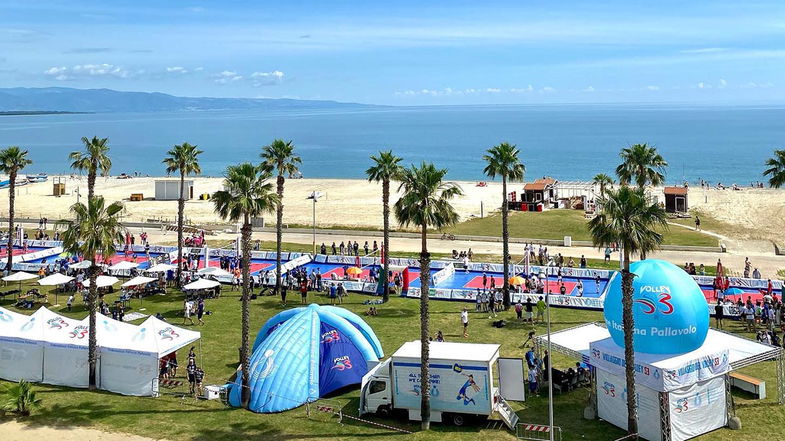 Volley, partito a Co-Ro il “Trofeo di Pallavolo S3 3vs3 U12 Nazionale