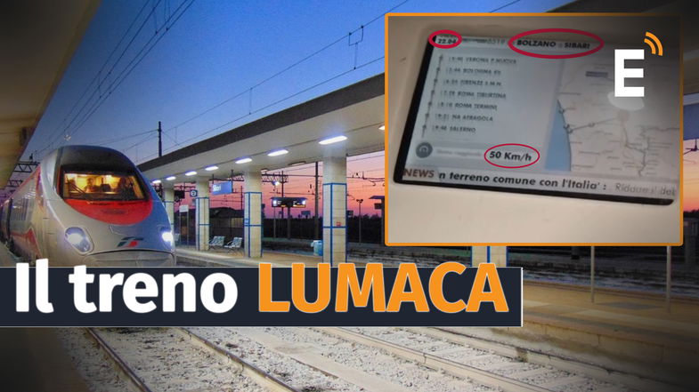 Quella corsa lenta sistematica del Frecciarossa tra Paola e Sibari… per accumulare ritardo?