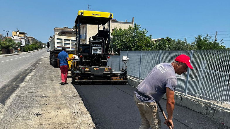 Trebisacce, parte la manutenzione del manto stradale