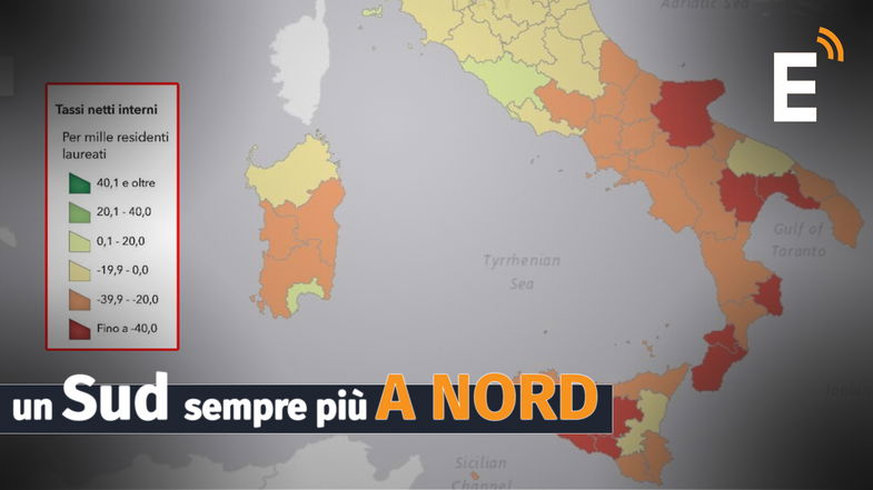 Il Sud perde sempre più capitale umano: dati drammatici sui giovani laureati costretti ad emigrare 