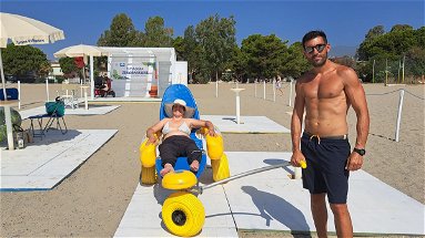 A Villapiana sarà un’estate accessibile grazie alla “Spiaggia Zerobarriere”