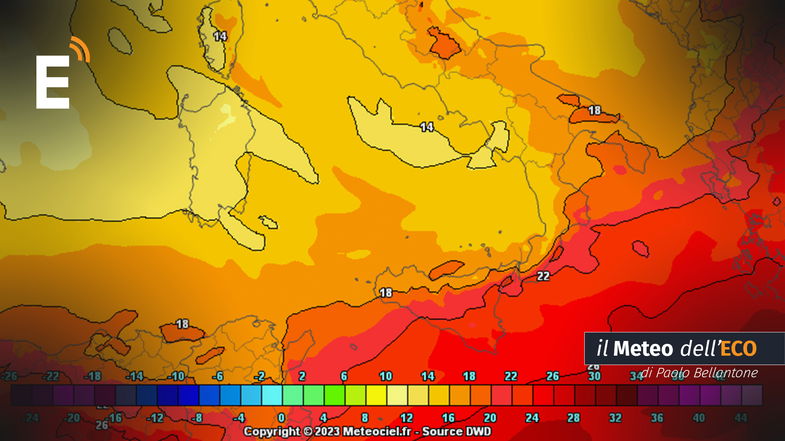 Il caldo asfissiante ha le ore contate: arriva un po' di fresco ma con venti forti. Occhio agli incendi