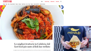 Per Vanity Fair il fast-food identitario di Mi'Ndujo è uno dei luoghi speciali dove mangiar bene in Calabria 
