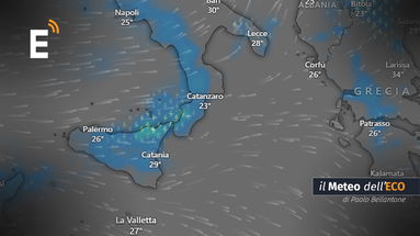 In arrivo un ciclone che nella Sibaritide porterà un po' di refrigerio. Ma l'estate non è ancora finita