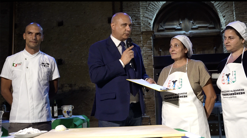 La Gabamarita ambasciatrice dell'offerta gastronomica di Spezzano Albanese