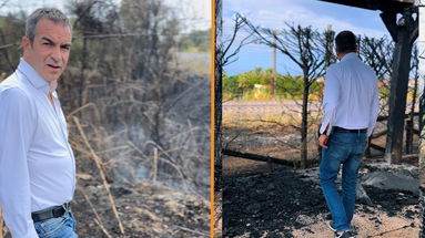 Incendio doloso a Belvedere: coinvolta anche la casa del Presidente Occhiuto