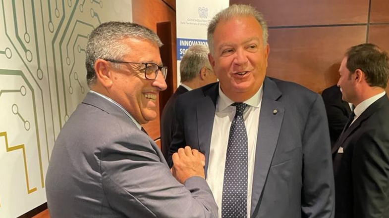 Gli auguri del sindaco Papasso al neo presidente di Confindustria Perciaccante