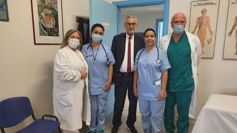 Visita ispettiva del Consigliere Laghi allo spoke di Castrovillari: «Residenze dei medici troppo lontane»