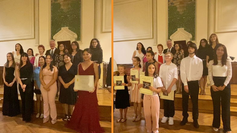 Gli allievi della Scuola di Musica