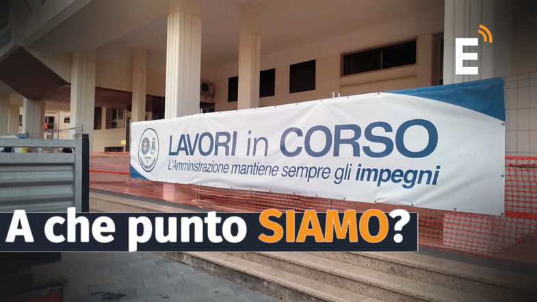 Lavori e sopralluoghi: a che punto è la “pittata” del Tribunale?