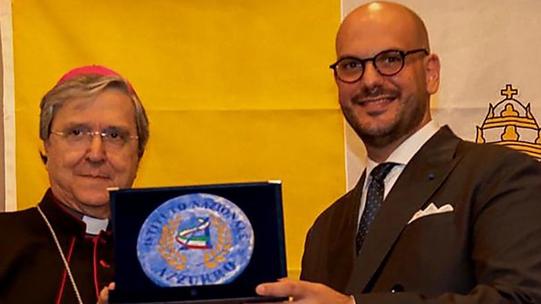 Savino a Roma per il Premio Internazionale dell’Istituto Nazionale Azzurro