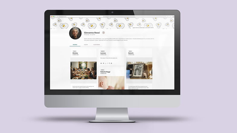 Nasce uno spazio virtuale per ricordare i cari defunti