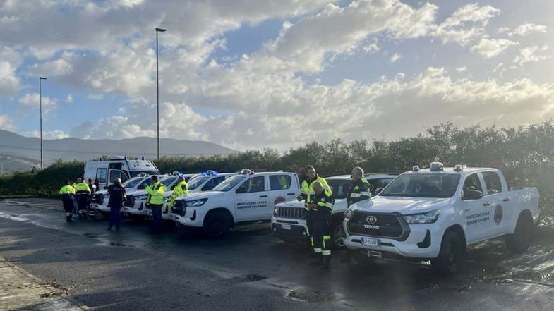 Maltempo: squadra Protezione Civile Calabria arrivata in Toscana