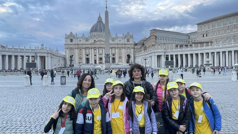 “I bambini incontrano il Papa”: l’I. C. Amarelli protagonista all’evento in Vaticano