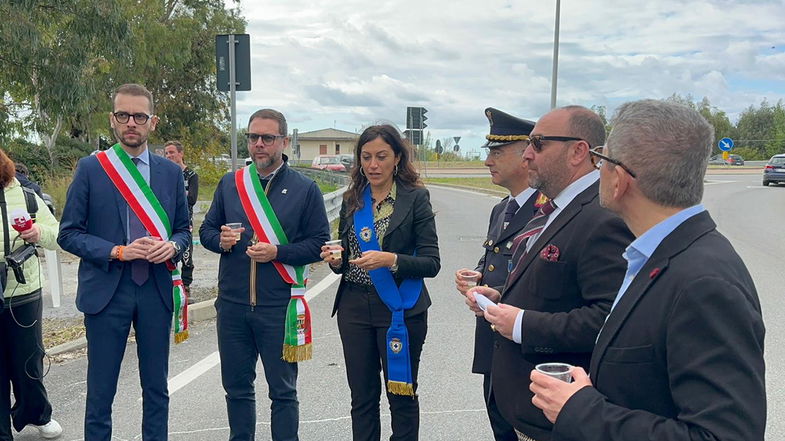 Inaugurato questa mattina il primo lotto funzionale della Strada Provinciale Scalea-Mormanno