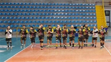 VOLLEY MASCHILE - Vittoria del Nova Volley Trebisacce contro il Corigliano-Rossano Volley