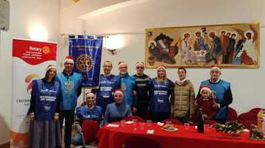 Il Rotary Club Castrovillari offre una pasto di solidarietà per il Natale