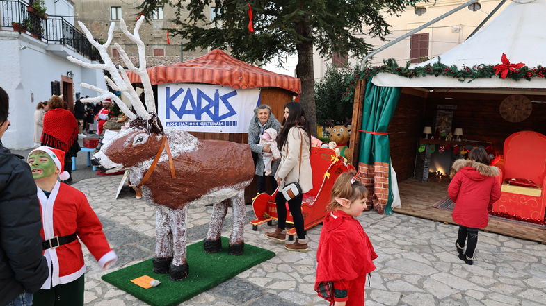 A Cariati si respira una magica aurea di festa: arriva Babbo Natale