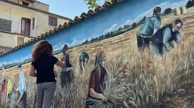 Laino Borgo si trasforma in un museo a cielo aperto grazie ai murales