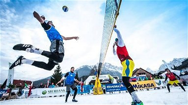 A Lorica la prima tappa del Campionato assoluto di Snow Volley