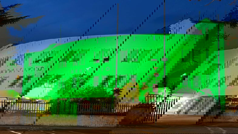 Il Comune di Policoro si illumina di verde in occasione della Giornata Mondiale delle Malattie Rare