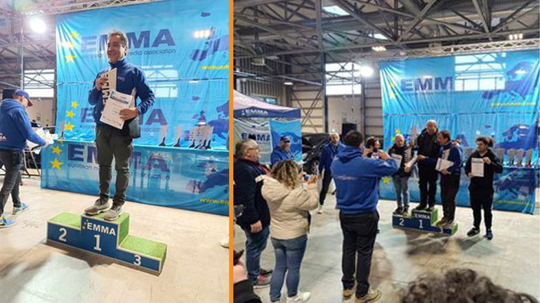 Il team Vincar di Castrovillari sul podio dell'E.m.m.a: ora puntano al titolo europeo